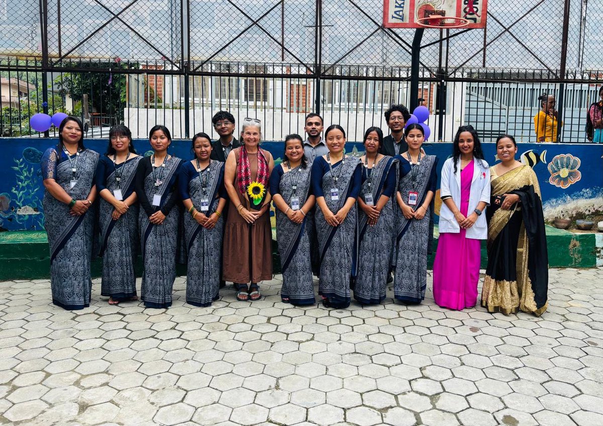 AusAmbNP's tweet photo. Happy Guru Purnima! 🙏
At Aasha Vidhyashram School, Ambassador's wife, Simone Murphy was deeply touched by the love and respect shown to teachers. A beautiful reminder that teachers help shape lives and inspire dreams.

सबै गुरुजनप्रति सम्मान र कृतज्ञता। गुरु पूर्णिमाको शुभकामना! https://t.co/d2EhjasNki