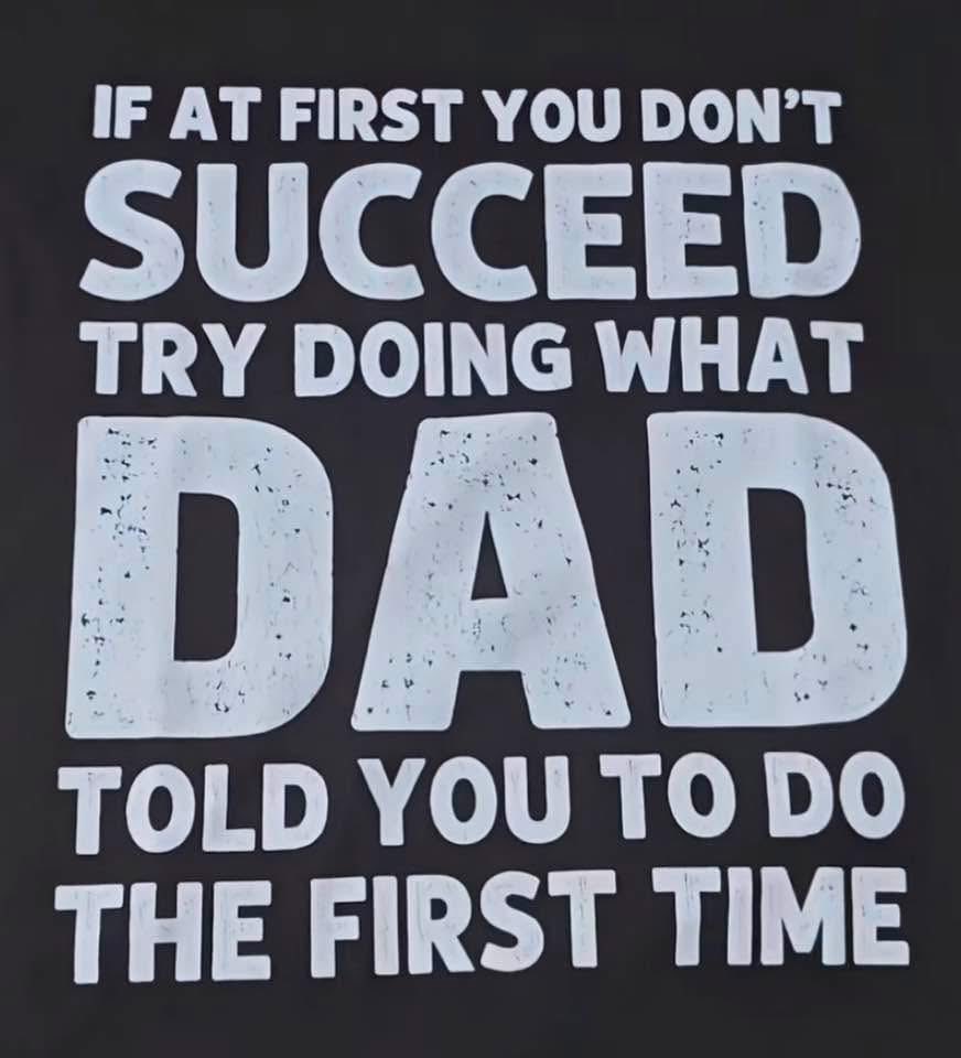 XAIProElectric's tweet photo. You fought it your whole life. Turns out Dad was right every single time. 😂 #FloridaGuy #Humor #FunnyStuff #Comedy #DadWisdom https://t.co/oAgug0P7IP
