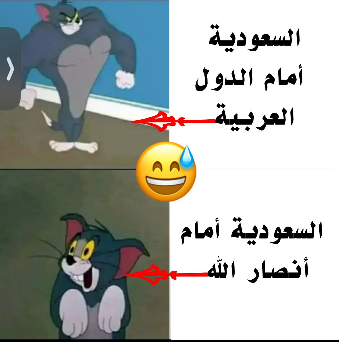 jbryl64280's tweet photo. @suoad_q باقي شوي والسعوديه تقل حماااس من تغلق باب المندب 
لازم نجنن بهم 😂 https://t.co/w446dyOxNv