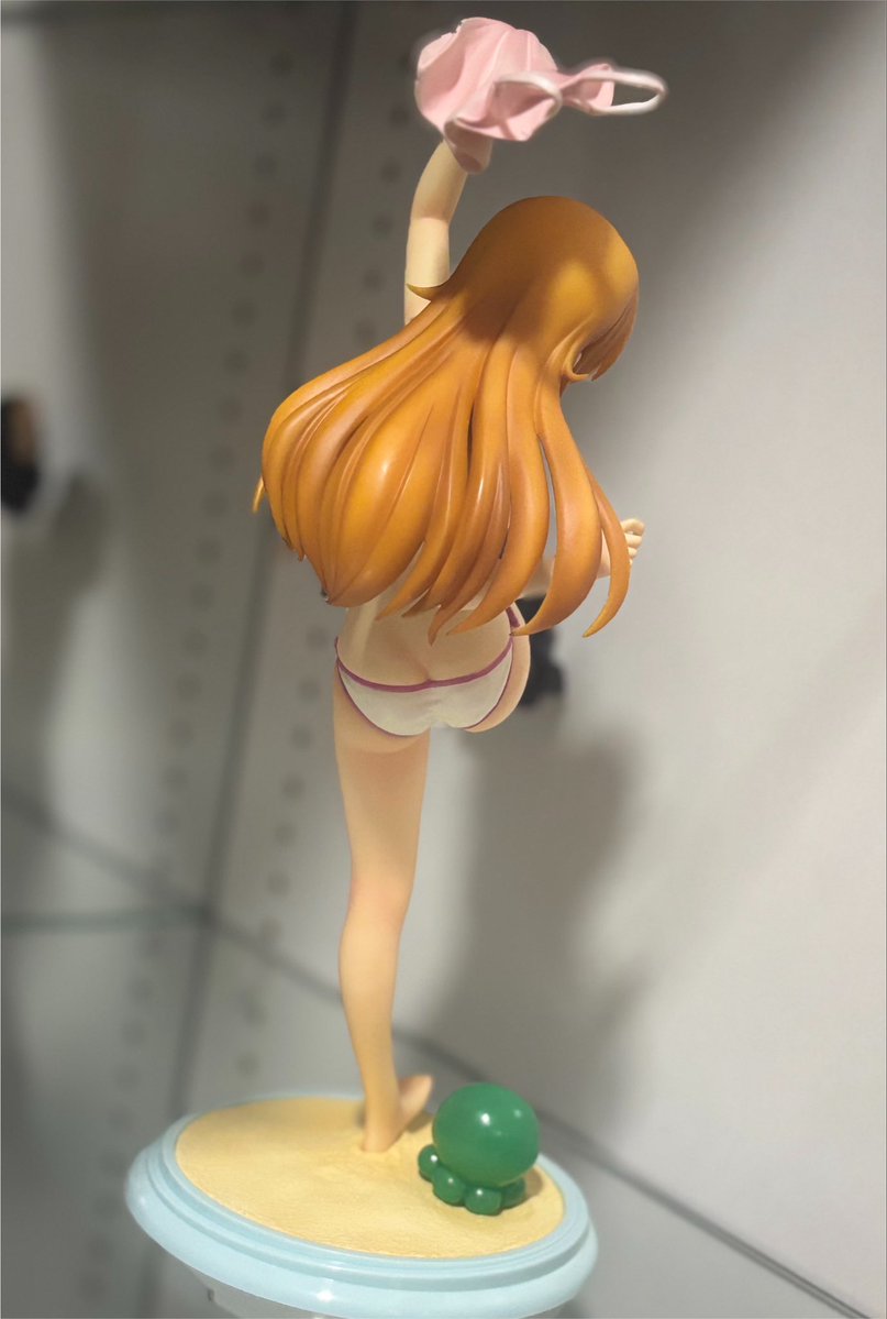 k29qoTpXGFcpU's tweet photo. 前にブックオフで買ってきたフィギュア‼️

俺の妹がこんなに可愛いわけがない 
高坂桐乃 水着ver. フィギュアです🤩
（コトブキヤ）

めっちゃ可愛いです(*ˊ˘ˋ*)ただ古い
フィギュアなので初期傷とかベタつきは
多少ありましたが安いので許します🙂
（ベタつきは綺麗に取れました🎶） https://t.co/VS2avDCaPa