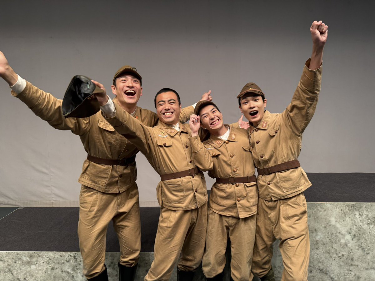 panchan1103's tweet photo. 全8公演
舞台『レクイエム-英霊たちへの鎮魂歌-』
終演いたしました。

観に来てくださった方々
本当に有難うございます。感謝です。

これからもどうか、北田を
よろしくお願いいたします！😭
また、会える機会などありましたら早めに連絡します！

田端役 北田祥一郎
#舞台レクイエム https://t.co/qSHG4XFMug