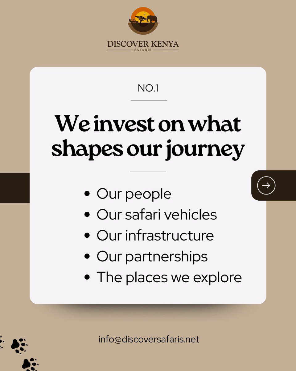 DiscovSafaris's tweet photo. A safari supports more than travel memories. Done well, it can support guides, drivers, camps, lodges, park systems, community projects, conservation groups, research work and local livelihoods connected to wild places.
Read more  https://t.co/jG7DsSMdLx
 #ResponsibleTravel https://t.co/1ooGfRGixv