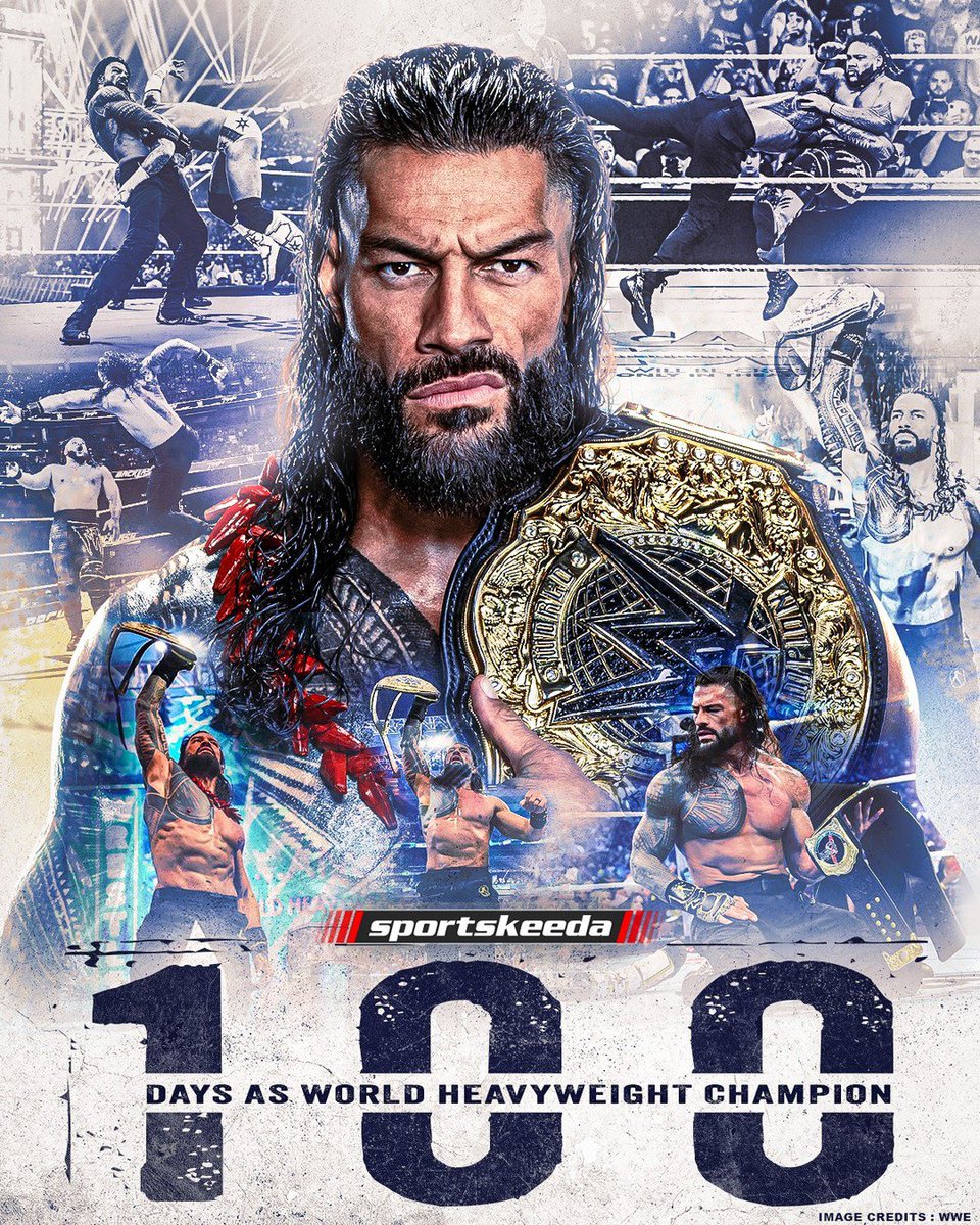 HananBhat_07's tweet photo. It's Been 100 Days Since Life Peaked Again!☝🏻
#RomanReigns
#SummerSlam https://t.co/AX33TSuR3C