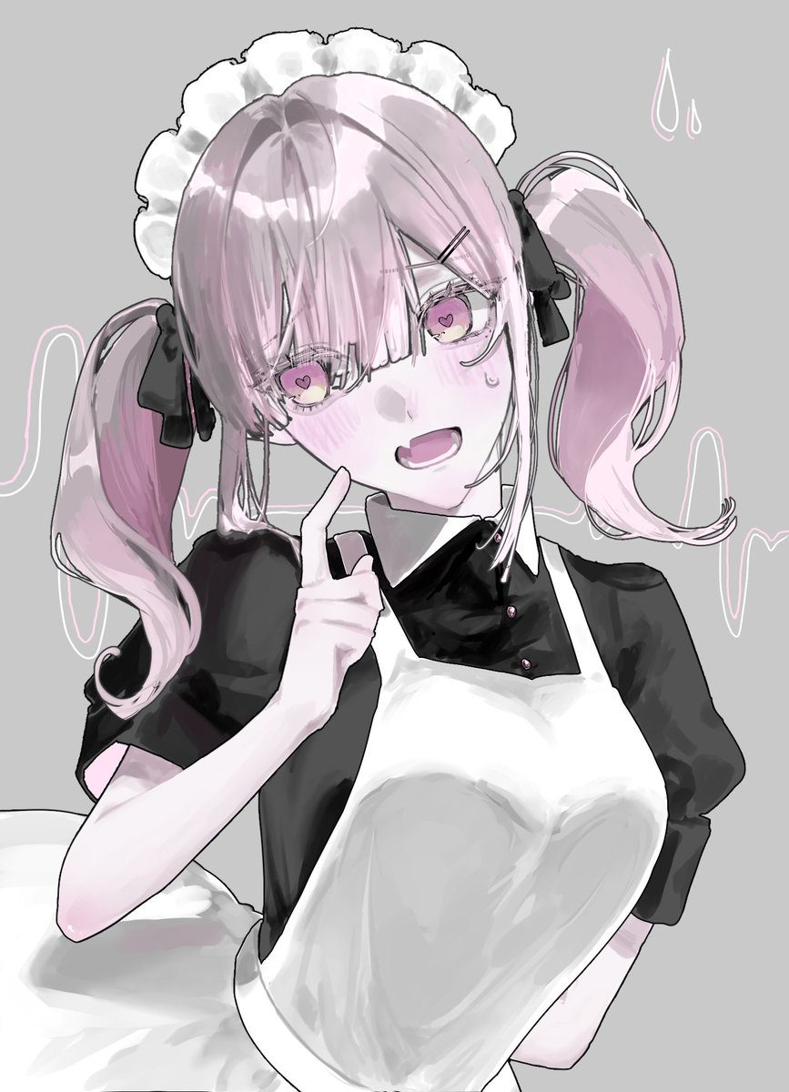 t_uze_ki's tweet photo. #いらすこや 
メイドすこや❤︎ https://t.co/fonP2PlW0a
