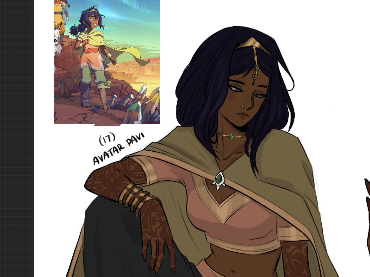 wrld000000's tweet photo. finished design for teen avatar pavi! she’s awesome

#atla #avatar #avatarpavi https://t.co/bhUFz8nWf8