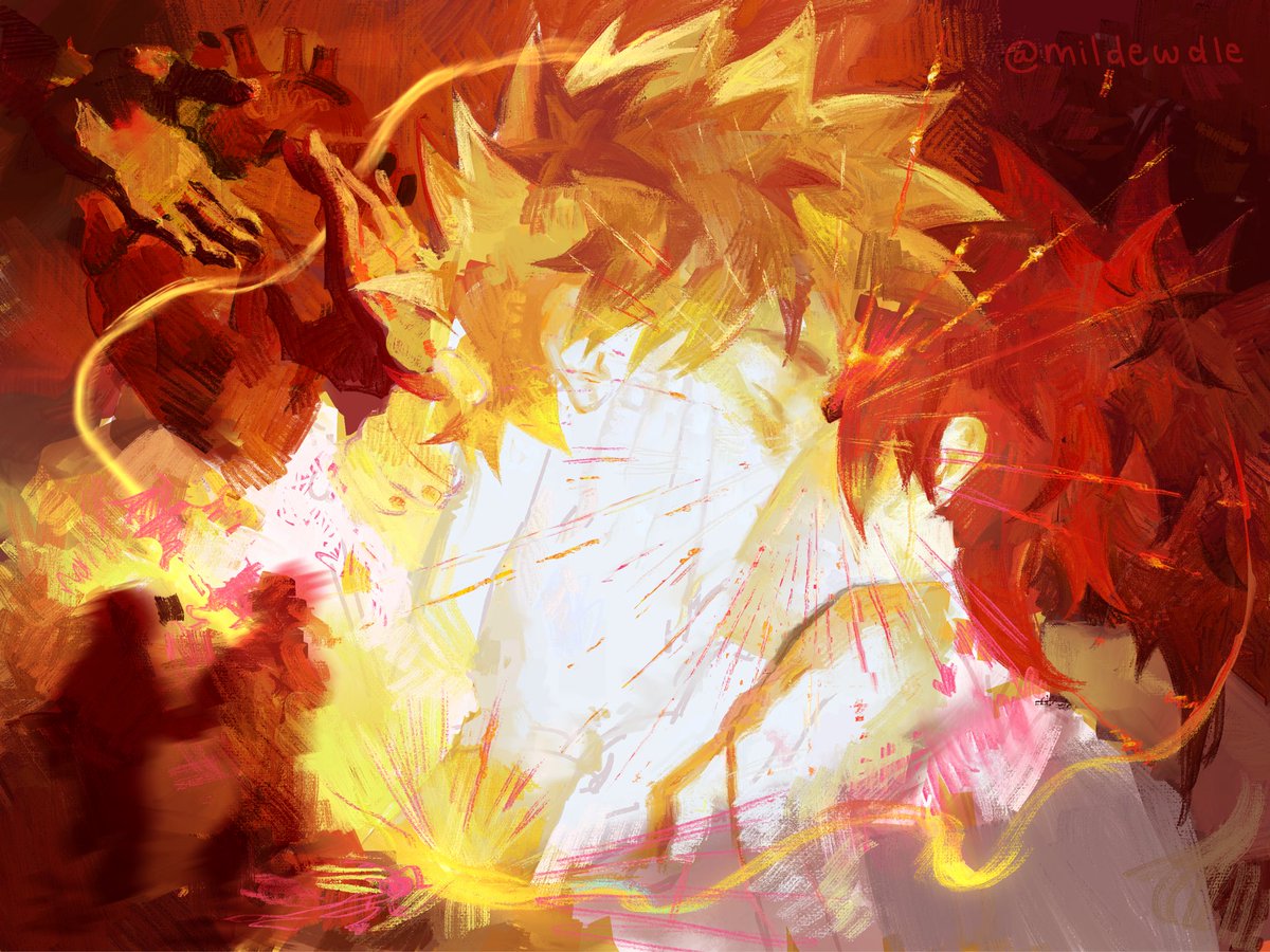 mildewdle's tweet photo. At no point in drawing this did I know what I was doing, not sure how I’m feeling about it yet #krbk #bnha https://t.co/yYp5reWAVi