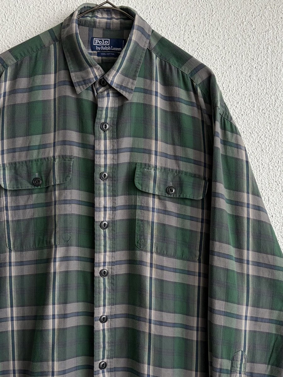ooooo_sendai's tweet photo. 🇺🇸🇺🇸🇺🇸✈︎✈︎✈︎🇯🇵🇯🇵🇯🇵

💥 アメリカ買付新商品大量入荷💥

1990s "Polo by Ralph Lauren" 
Light Flannel Shirt

商品のお問い合わせはDMにて承ります✔︎ https://t.co/AG13tjPA8T