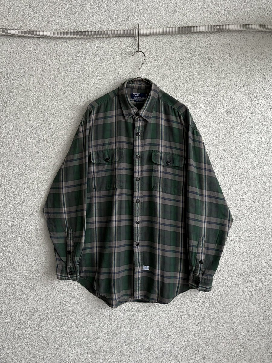 ooooo_sendai's tweet photo. 🇺🇸🇺🇸🇺🇸✈︎✈︎✈︎🇯🇵🇯🇵🇯🇵

💥 アメリカ買付新商品大量入荷💥

1990s "Polo by Ralph Lauren" 
Light Flannel Shirt

商品のお問い合わせはDMにて承ります✔︎ https://t.co/AG13tjPA8T
