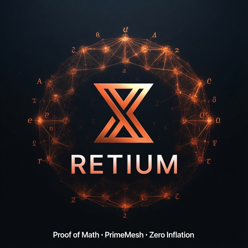 Erfan__Khani's tweet photo. What is @RetiumChain?

A Layer-1 built entirely from scratch on pure mathematical logic.
Instead of a linear chain, blocks grow in a 3D mesh (PrimeMesh).
Consensus is Proof of Math → forks are mathematically impossible.

Zero inflation.
$RTM has a fixed supply of 1 billion.
$PIE is only created through staking.

Not a fork of Ethereum.
Not a copy of Solana.
Just math and logic.

#Retium #ProofOfMath #Layer1 #PrimeMesh