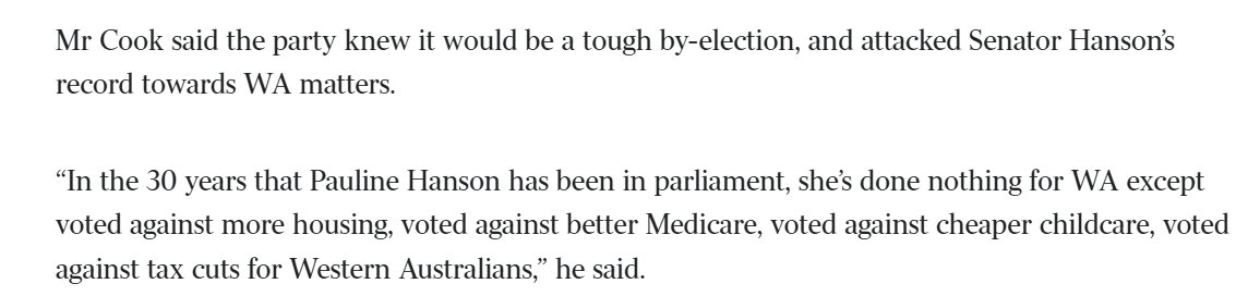 kevinbonham's tweet photo. Hanson has not been in parliament for 30 years.  She has been in parliament for approaching 13 years total, with the first few of those starting 30 years ago. https://t.co/NY67vtdduR