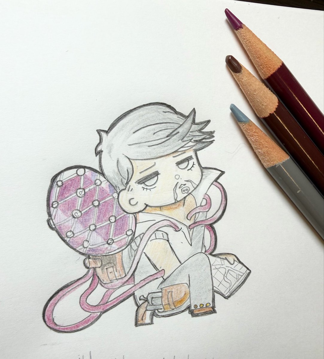 Wraith_love0's tweet photo. リクエストありがとうございました✨️
リンゴォです!!
 #jjba  もっとたくさんリクエスト待ってます👍 https://t.co/O2go4cH0Wd