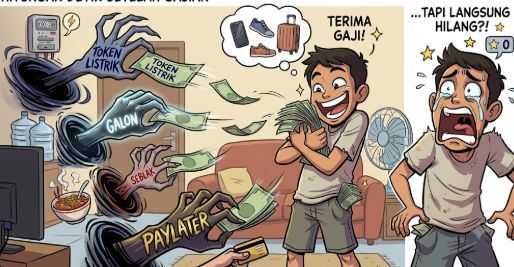 fluffypuff687's tweet photo. Perjalanan uang gaji dari rekening masuk sampai hilang tanpa jejak. 🥵
#TanggalTua #Finansial #Gajian #CurhatFinansial https://t.co/BiIkvFKkoJ