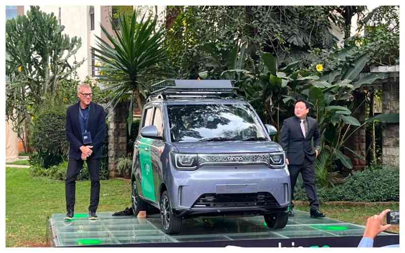 StandardKenya's tweet photo. Bingo Technologies has unveiled an electric vehicle (EV) AI-powered taxi designed specifically for Africa's ride-hailing industry, marking a major step towards meeting Kenya's growing demand for affordable transport solutions.

https://t.co/Hi1NV3892T https://t.co/3zBI4QUIck