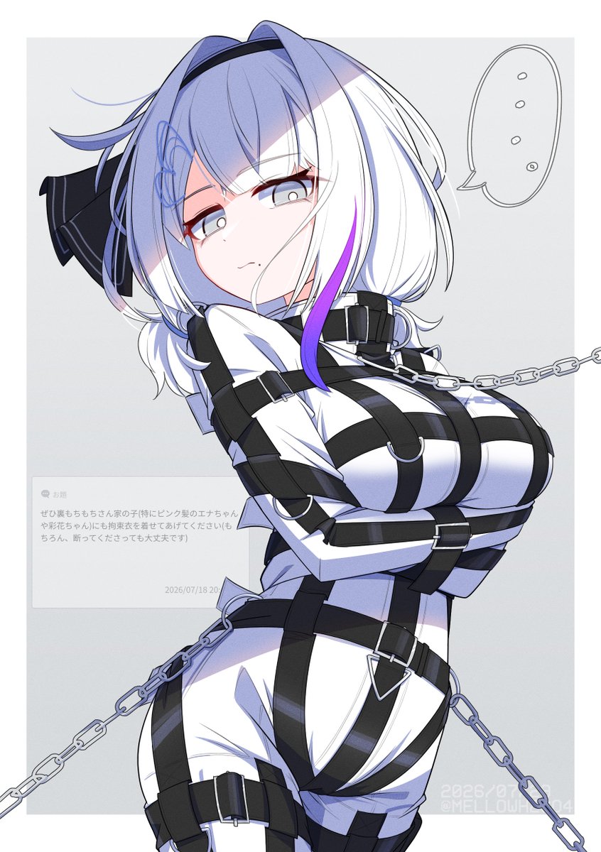 Mellowh2so4's tweet photo. お題箱より
裏もちもちさんの「彩花」ちゃん https://t.co/rjocBAvpBs