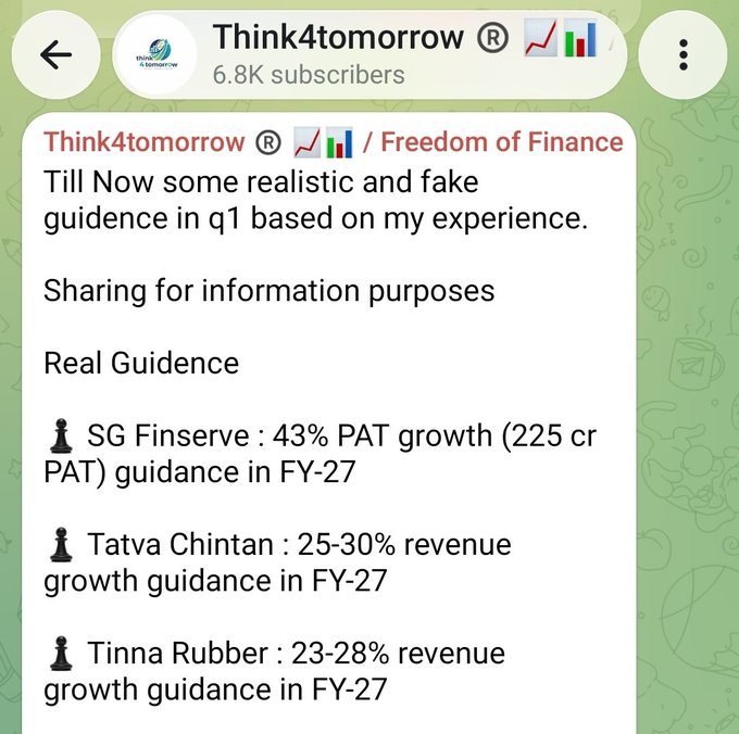 TheMaxDickel's tweet photo. People will waste 10 yrs in preparation of SSC,Railway and bank job but can't wait 5 yrs in trading !!

Trading and investing needs time

Join think4tomorrow telegram and grow your trading skill!

https://t.co/i3kBhGDxXO https://t.co/8OnPJE3h0v
