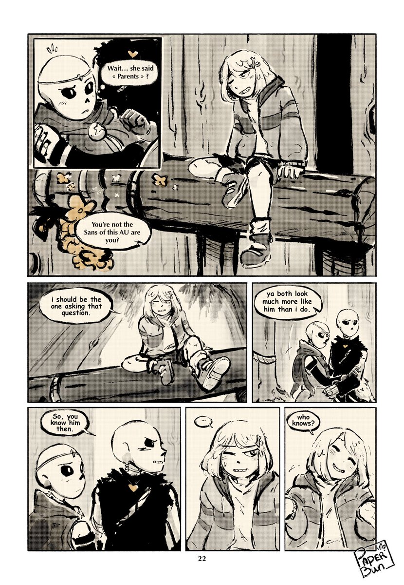 Paper_Bun_'s tweet photo. Falltale - Chapter 2 
Page 22 - 23
 
#underverse #falltale #creamship #fanchild #frisk #toriel https://t.co/RSRZUMz5rV