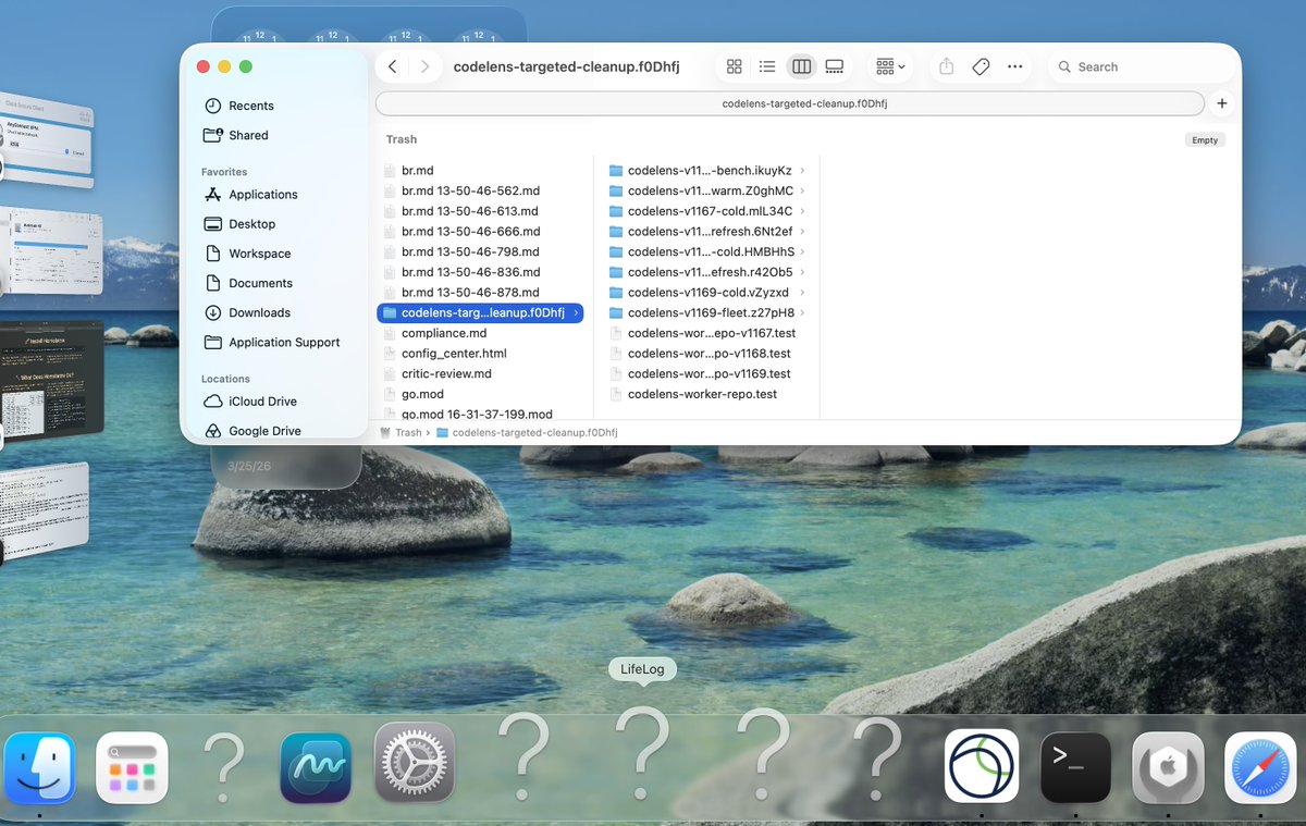 FultonShaw's tweet photo. finally, AI has purged my Mac https://t.co/MYyh0VphuQ