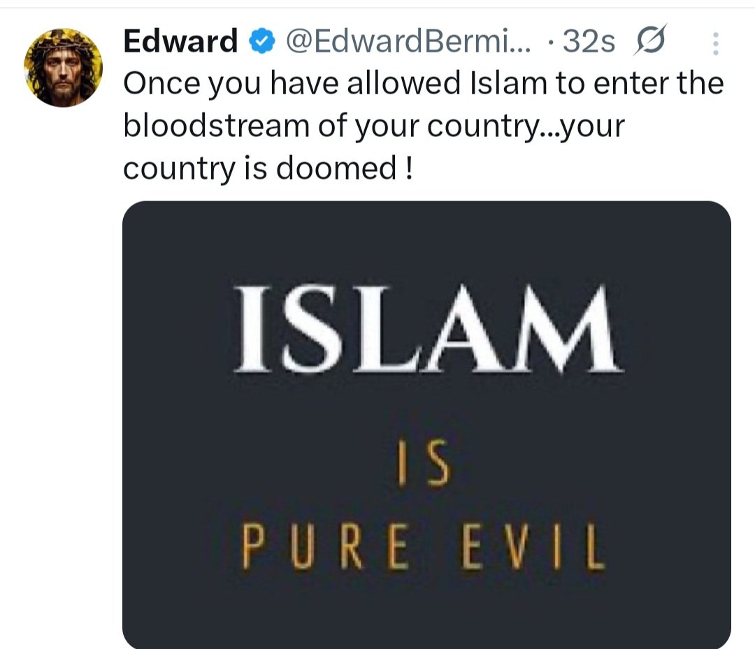 EdwardBermingh1's tweet photo. The cause of the fire remains unknown, what a load of shite ! The amount of churches being burnt down is totally unacceptable, most people know who starts these fires, but if a fucking mosque is burnt down the government would close the country. Our whole christian identity is being destroyed by Islam.