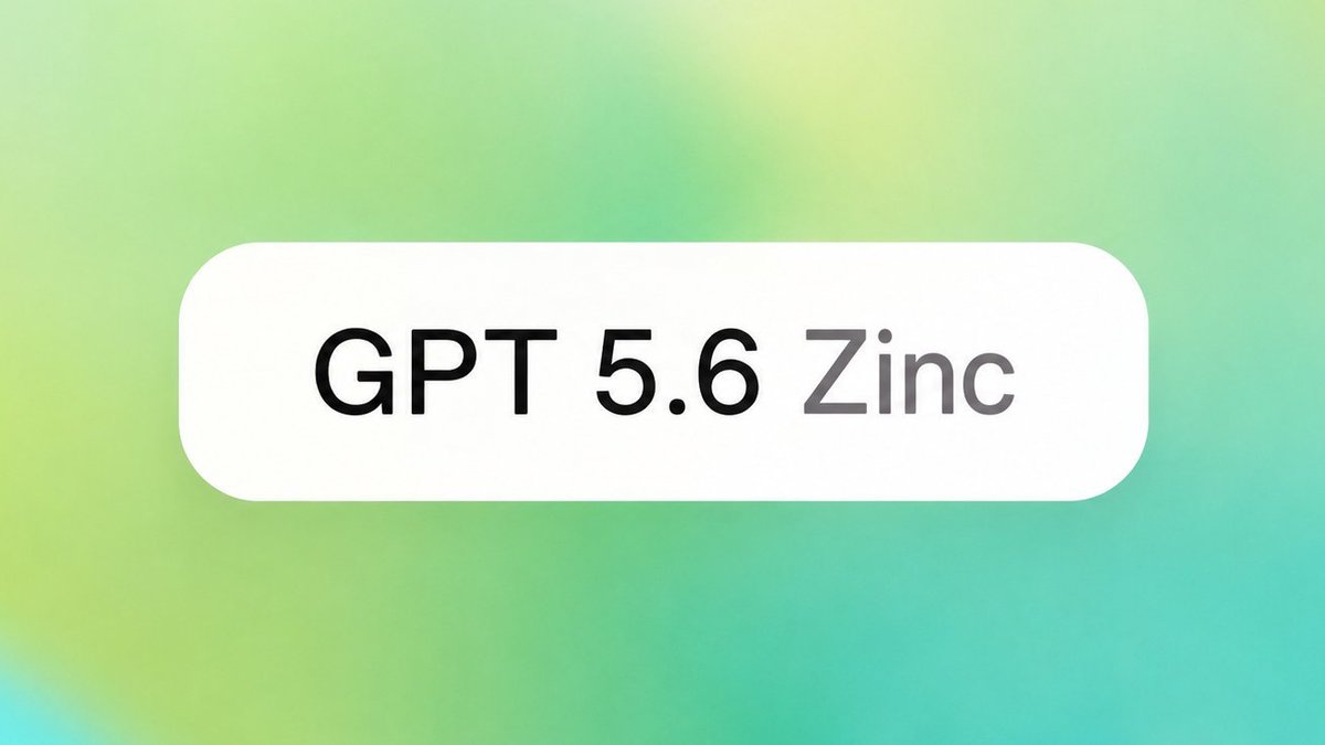 Mr_Salio's tweet photo. 🚨 New GPT Models Just Leaked

OpenAI may already be preparing its next update

- Two new GPT models, Zinc and Magnesium, have appeared in DesignArena
- OpenAI appears to be refining GPT-5.6 before GPT-6 arrives
- Both models are currently disabled
- Zinc is believed to be an update to GPT-5.6 Sol
- Magnesium is believed to be an update to GPT-5.6 Terra
- Many believe they're part of OpenAI's response to the upcoming Claude Opus 5
- They could arrive as early as this week or next

Do you think Zinc and Magnesium are incremental upgrades, or the first glimpse of GPT-6 ?