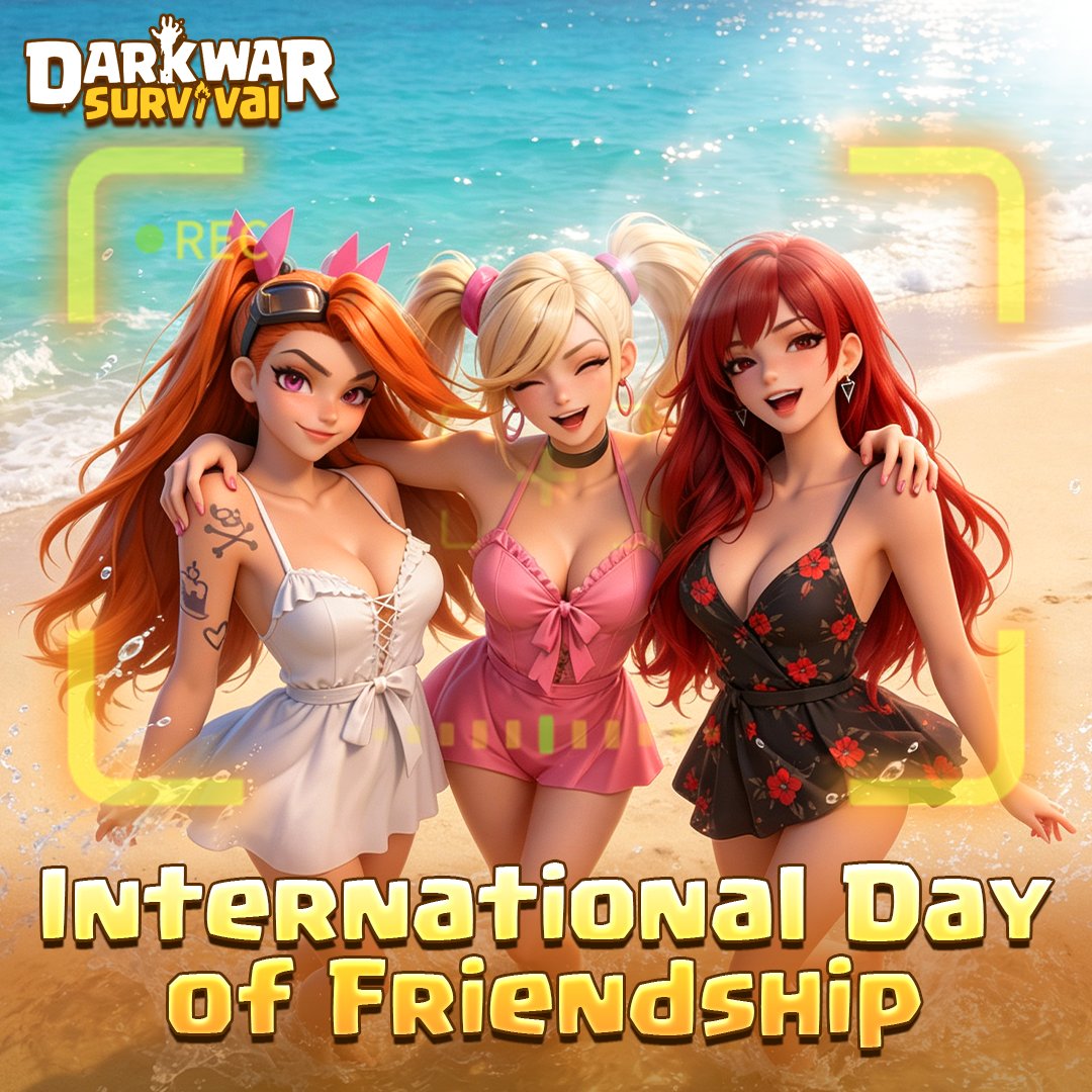 Darkwar_Global's tweet photo. 🤝 Happy International Day of Friendship, Survivors!

Every battle is easier with trusted allies by your side. 
Tag your wasteland bestie and celebrate your friendship with a special gift code! 🎁

Gift Code: DWFBXBESTIES

How to redeem your Gift Code: 
- Visit https://t.co/sGOMGu33eu 
- Click on "Official Recharge Center" at the top right corner 
- Click the three lines at the top left corner 
- Select "Redeem Gift Code" 
- Enter your UID and the Gift Code

Drop a 🫂 if you've claimed it! 

===========================
Join us on Discord: https://t.co/fDwolKxyk0
Follow us on Facebook: https://t.co/E2GAuTULo2
#darkwar