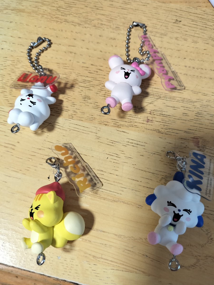 yyy__1105's tweet photo. やっと京都にも在庫が渡るようになって持ち金で１回しかチャレンジ出来なくて出たのがリマちゃん
今日親が見つけて3回も回してくれてリクちゃん、ミイヒちゃん、ニナちゃんが出た！リクちゃん推しやしめっちゃ嬉しい😭😭😭
 #Nizooガチャ  #Niziu @NiziU__official https://t.co/T5P3sOXlvP