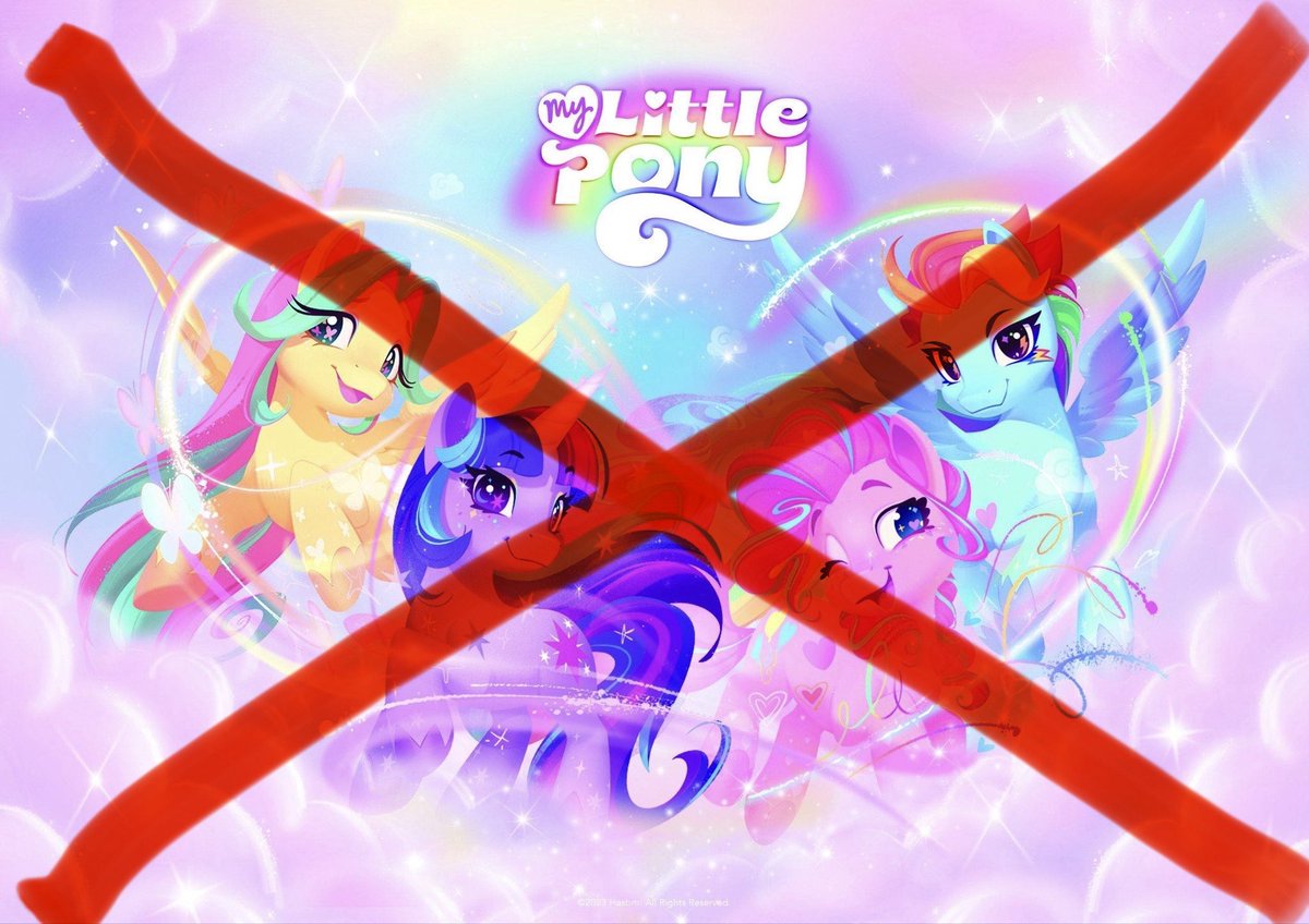 SaveMLP's tweet photo. Forever Friendship doesn’t look or sound good. Hasbro should focus on bringing back and fixing G4, not this quasi-reboot. Don’t betray and abandon G4 like they did.
#ReviseMLPSeason9 #SaveEquestriaGirls #ReviveG4Merch #SaveMLP https://t.co/6dFlaM7xZV