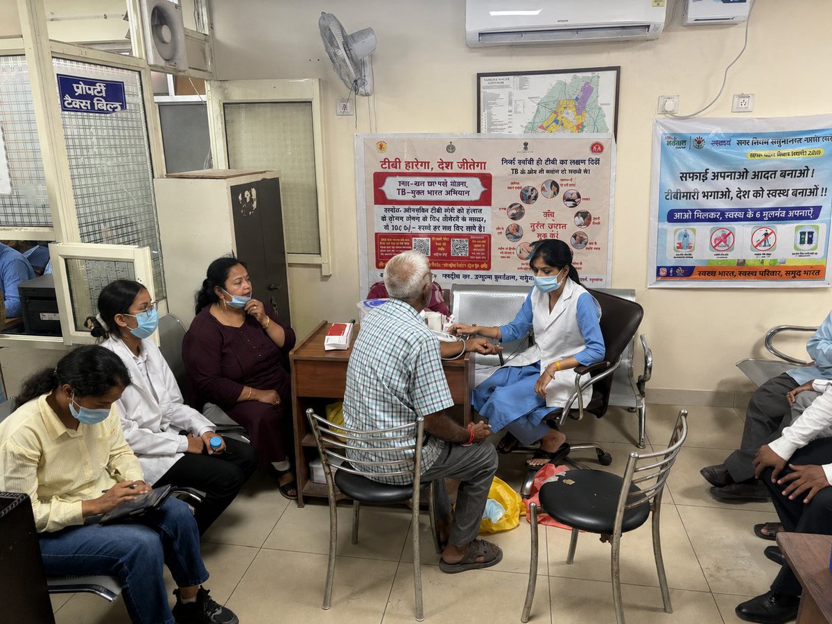 ntepynr's tweet photo. आज दिनांक 29-07-2026 को जिला यमुनानगर के नगर निगम यमुनानगर एवं नगर निगम जगाधरी कार्यालयों में राष्ट्रीय क्षय उन्मूलन कार्यक्रम (NTEP) के अंतर्गत टीबी स्क्रीनिंग शिविर का आयोजन किया गया।
#TBMuktBharat #100daystbmuktbharatabhiyaan #EndTB #HealthForAll https://t.co/NMB5WBIOyc