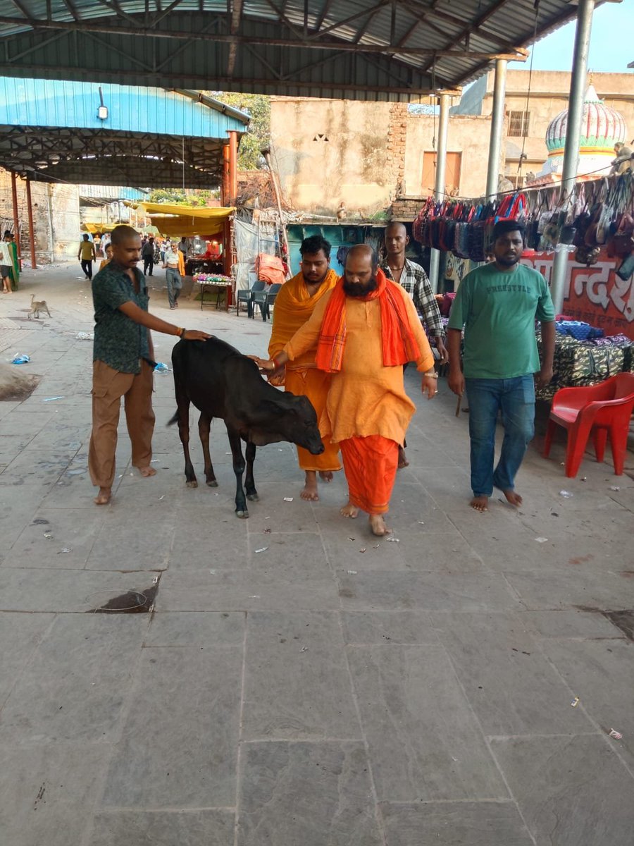 namonarayan99's tweet photo. गुरु पूर्णिमा के अवसर पर भगवान कामतानाथ की परिक्रमा और आशीर्वाद लेते हुए अपने शिष्यों के साथ https://t.co/PyvAlIHRXy