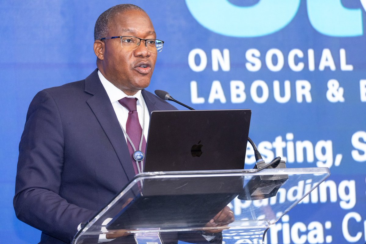 MOJLRNAM's tweet photo. The 6th AU Specialized Technical Committee on Social Development, Labour and Employment continues in Windhoek until 31 July 2026, advancing inclusive social protection, decent work and sustainable development across Africa. #STCSDLE6 https://t.co/troX5gGzfk