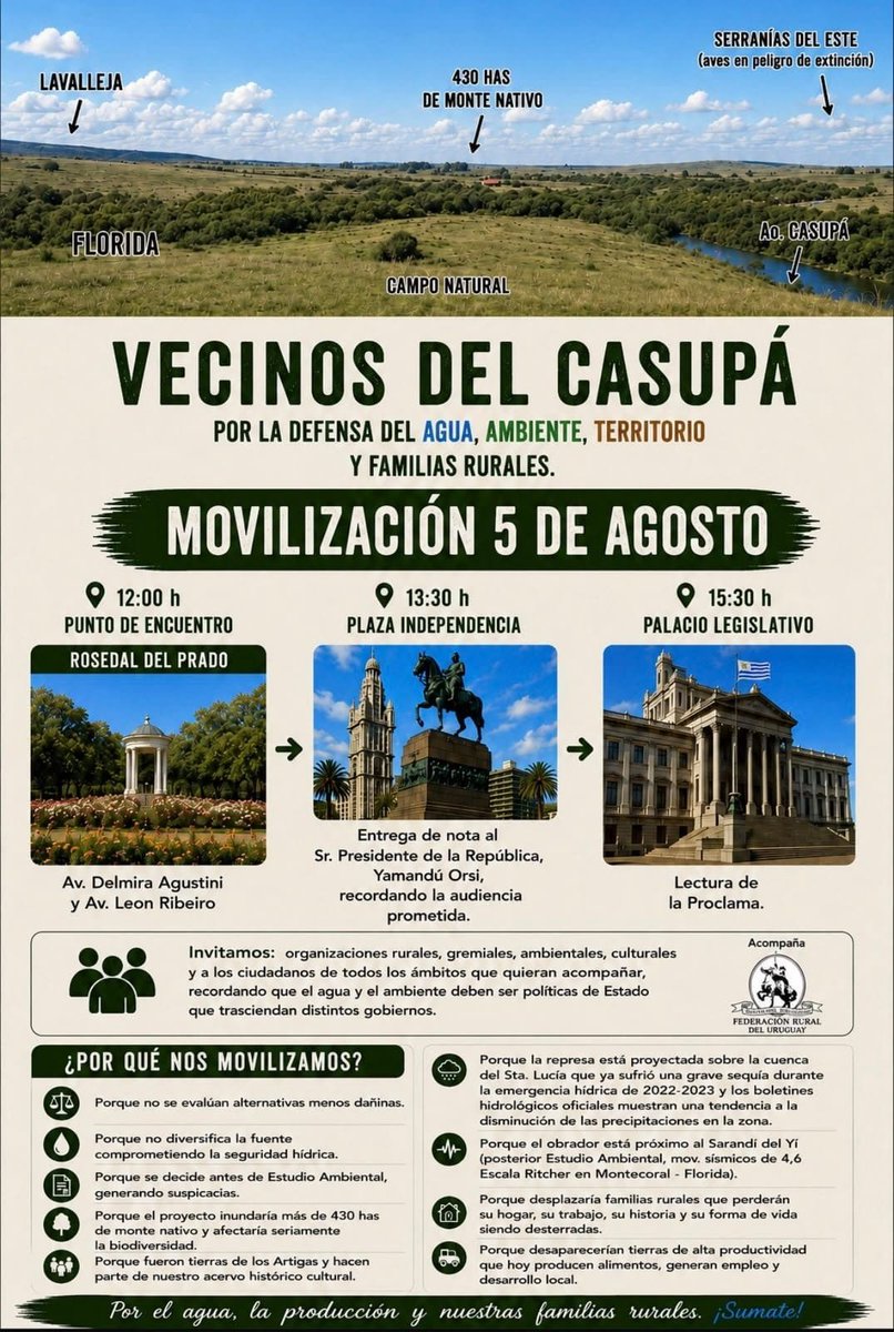 jejoraffo's tweet photo. Buen miércoles a la barra madrugadora y los que no tanto. 
Con 10° y sin niebla por amanecer por el Mirador de Minuano. 
 Casupa...El capricho del Gobierno.  Partido Independiente, busca por vía judicial medida cautelar, hasta estén los estudios ambientales.
Sube el petróleo y los granos siguen su ritmo.
La donacion  de la camioneta...S/comentarios...