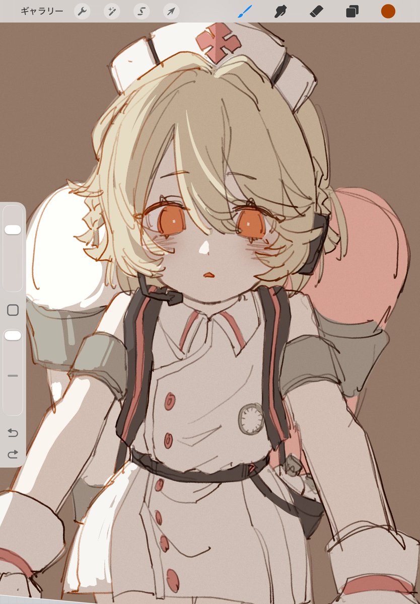 Illust_sayo_x's tweet photo. #ナースロボ_タイプT https://t.co/2ZTEBTLHqA