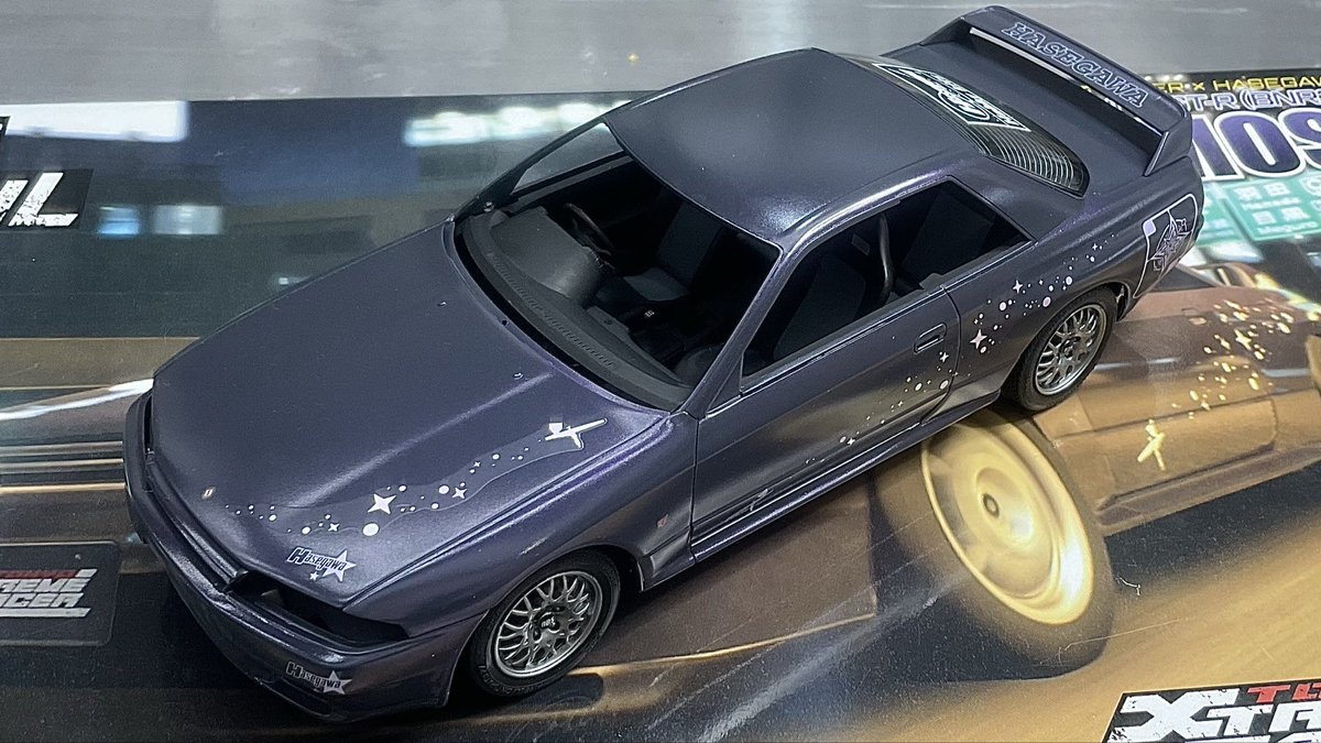 man01LST's tweet photo. 1/24 ハセガワR32 首都高バトル

デカールを貼りました特に苦労することもなく終了、週末はクリアー吹きですね https://t.co/TpIIRmRa17
