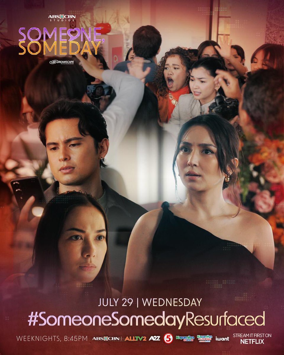 ABSCBNpr's tweet photo. A big moment for Billy this Wednesday, but not everything goes according to plan! #SomeoneSomedayResurfaced 💜✨

#SomeoneSomeday, Weeknights, 8:45PM sa ABS-CBN, ALLTV2, TV5, A2Z, Kapamilya Channel, at Kapamilya Online. Stream it first on Netflix and 48hours in advance on iWant. https://t.co/HQ586ZOiTb