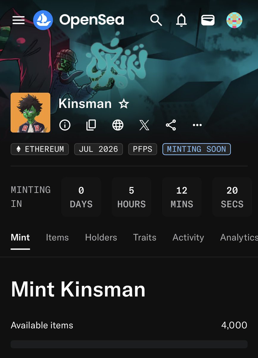 0xtaller's tweet photo. GM Fellas 

Lots of mints today, but I only have a few WLs.

These are the ones I'll be watching:
- @HoodSocietys - @KinsmanNFT - @Pups_Hood - @nykohq

I wish I could add these too:
- @MonkeyHoodNFT - Compass by @harto_fr

Sadly, I couldn't get a WL for either of them.
Hopefully, one of these mints turns into a runner today.

Which one are you watching?