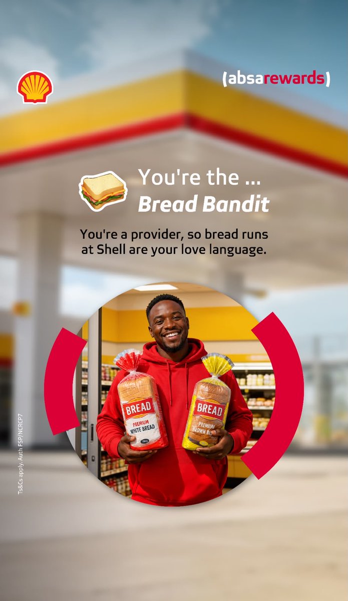 malobe_mahlape's tweet photo. Be honest... are you the 🥧 Pie Pitstopper, 🍫 Roadtrip Snack Curator, 🍞 Bread Bandit, or ⛽ Empty Tanker? 😂I'm definitely a Pie Pitstopper with a side of Roadtrip Snack Curator. What's your Shell Personality? 👇
#WeDoMoreWednesday
#YourStoryMatters 
@AbsaSouthAfrica https://t.co/blU4wOIjIZ