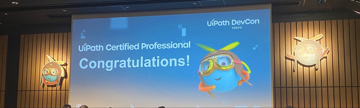 KomiSuzuki's tweet photo. #UiPathDevCon
今回、初めて参加しました。
沢山の最新技術について聴講できて楽しかったです! https://t.co/kg4418uhya