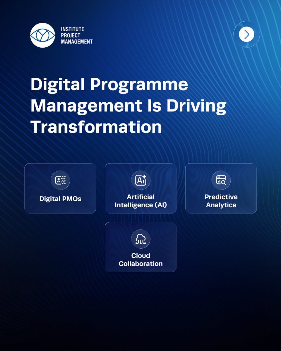 ProjectMgmtInst's tweet photo. Discover how digitally enabled programme management is helping deliver Saudi Vision 2030, one of the world's most ambitious national transformations. Learn more:https://t.co/Q7jETYN0dw   

#SaudiVision2030 #Vision2030 #ProjectManagement #ProgrammeManagement #DigitalTransformation https://t.co/5GJyQtp9WG