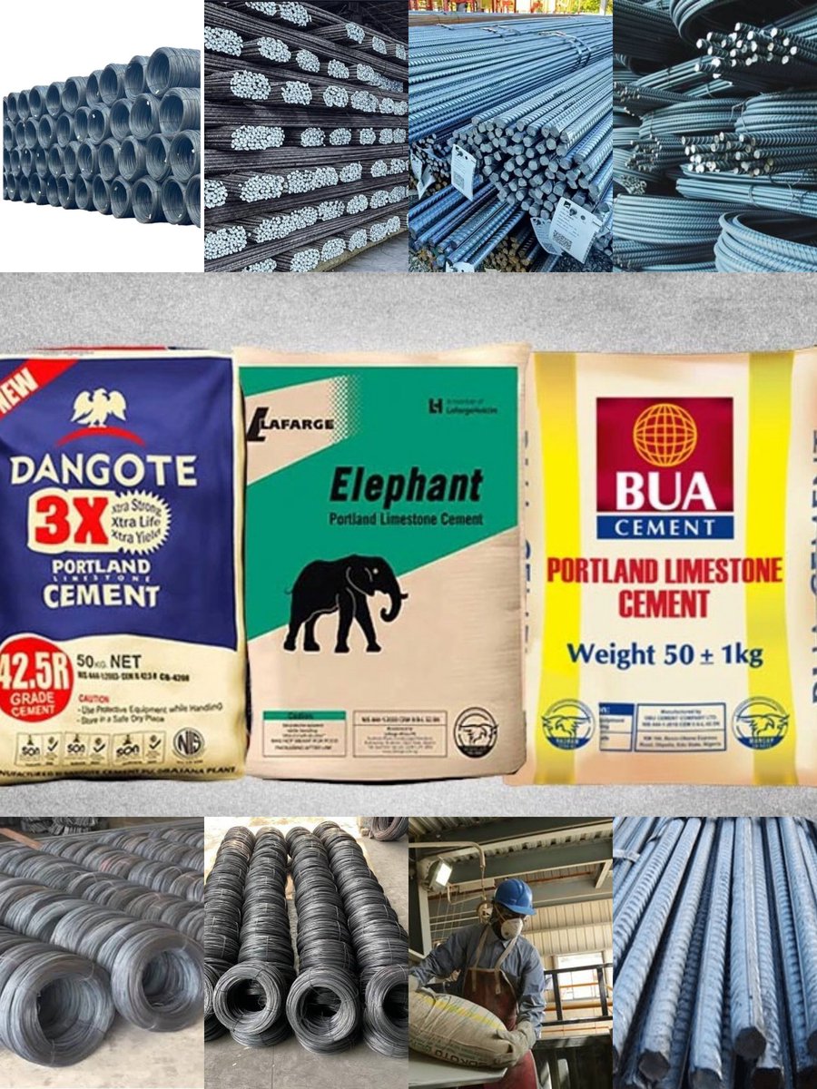 TrustSteel042's tweet photo. BUILD STRONG, BUILD FOR GENERATIONS!
Your one-stop shop for premium quality construction materials.

•Top Cement Brands: Dangote 3X | Lafarge Elephant | BUA Cement

•High-Tensile Steel &amp; Iron Rods: All sizes available (10mm, 12mm, 16mm, Binding Wire, Coils) https://t.co/zXpj6pV6WI