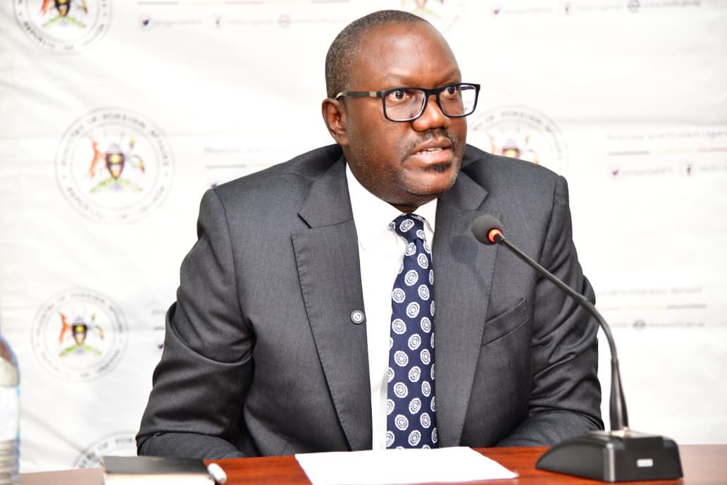 UgandaMFA's tweet photo. 🇺🇬 Uganda has officially presented Ambassador Olara Otunnu's candidature for the position of @UN Secretary-General, reaffirming its commitment to effective, inclusive and responsive multilateralism. Mr. @Tybisa Permanent Secretary, @UgandaMFA: "Uganda is honoured to present a distinguished statesman whose decades of experience in diplomacy, peacebuilding and international governance position him well to lead the United Nations." #UNSG #VisitUganda #Multilateralism #Diplomacy #OlaraOtunnu4UNSG