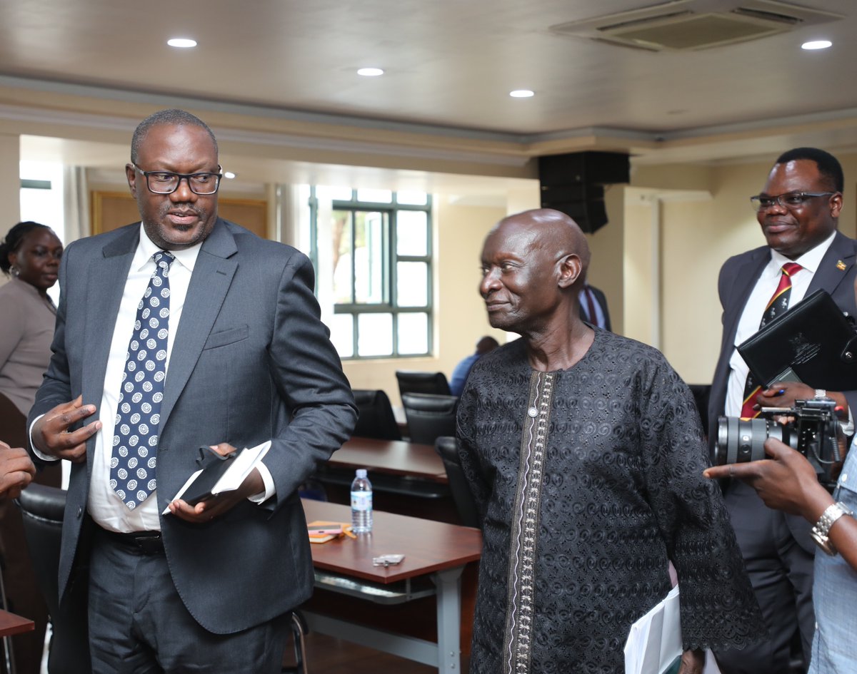 UgandaMFA's tweet photo. 🇺🇬 Uganda has officially presented Ambassador Olara Otunnu's candidature for the position of @UN Secretary-General, reaffirming its commitment to effective, inclusive and responsive multilateralism. Mr. @Tybisa Permanent Secretary, @UgandaMFA: "Uganda is honoured to present a distinguished statesman whose decades of experience in diplomacy, peacebuilding and international governance position him well to lead the United Nations." #UNSG #VisitUganda #Multilateralism #Diplomacy #OlaraOtunnu4UNSG