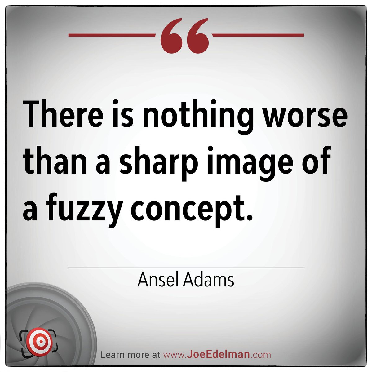 JoeEdelman's tweet photo. 📸 PHOTO QUOTE OF THE DAY

👉🏻 👉🏻 Learn more about Ansel Adams at https://t.co/LzopQW7NMT

#photography #photographyquotes #quoteoftheday #photoquote #photoquotes #photographywisdom https://t.co/H7rwtbcHAU