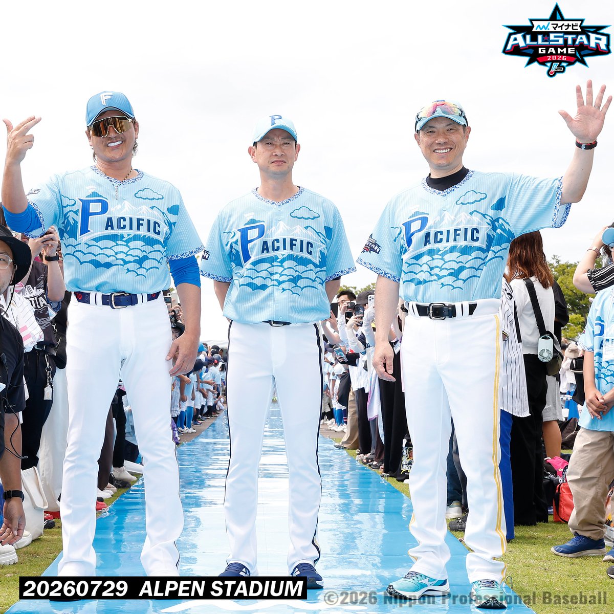 npb's tweet photo. #マイナビオールスターゲーム2026

#新庄剛志 #岸田護 #小久保裕紀

#lovefighters #Bs2026 #sbhawks
#NPB
#オールスターゲーム

instagramも始めました！
https://t.co/EG7jXG8V6c https://t.co/lVuVPdbNWY