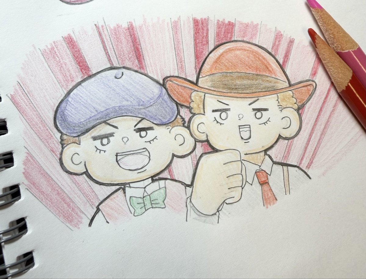 Wraith_love0's tweet photo. もはやモブキャラと言っていいのか分からないこの2人
 #jjba そこにシビれる！あこがれるゥ！ https://t.co/oXbFwvALpR