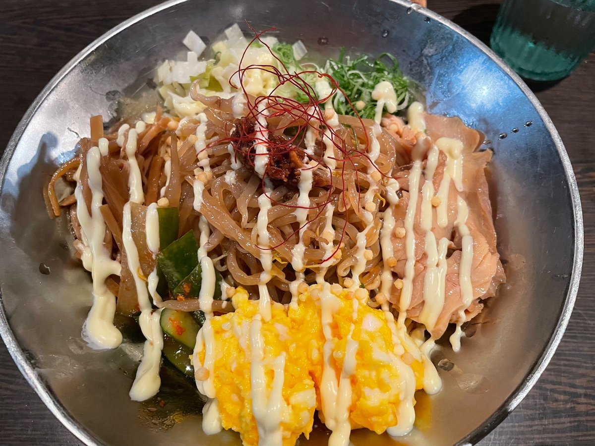 SnK98571966's tweet photo. 仙臺くろく。冷たい油そば。美味い。
#油そば #仙台 https://t.co/feUJr2MVcA