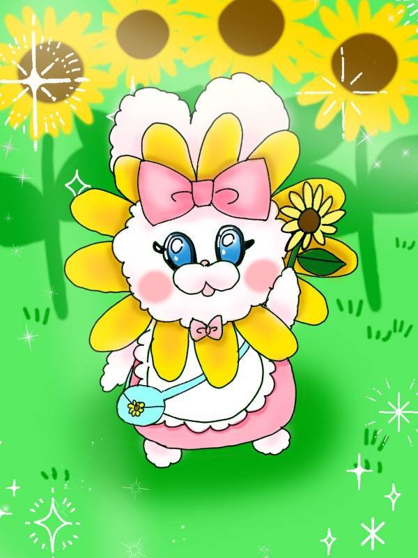 zubi0113's tweet photo. #うさぶー衣装夏 
ひまわりライオンうさぶーちゃん爆誕🌼🦁！！ https://t.co/EGqRskgbPW