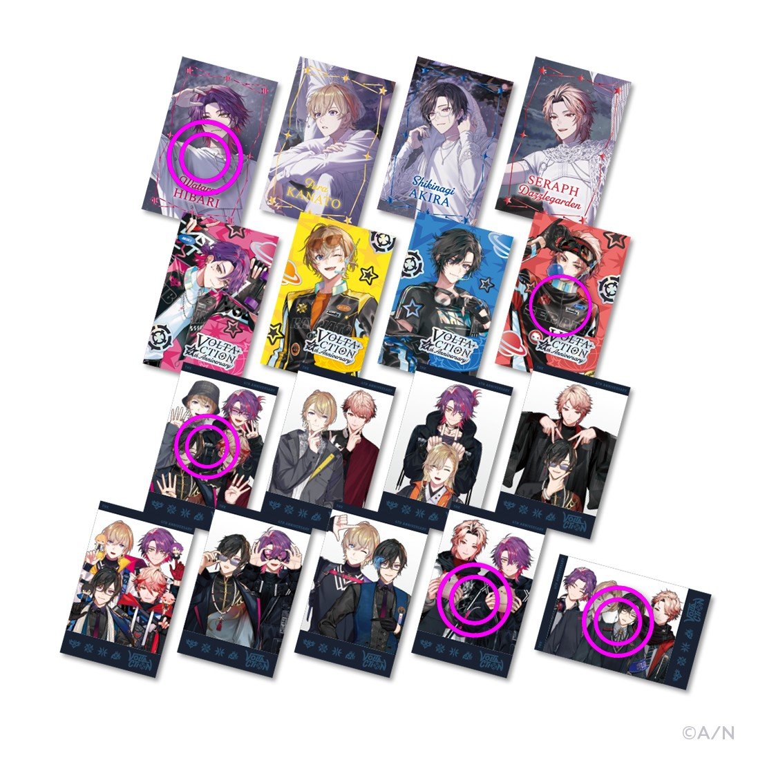 suiren_white's tweet photo. 【交換】にじさんじ VOLTACTION 
4th Anniversary ヴォルタクション チェキ風カード 特典 星型カード

譲:画像1(所持枚数記載)、他異種チェキ(過去投稿など)

求:画像2-3(◎優先)

郵送のみ。
星型カードはIDの方最優先(◎)>未所持分で探しております。
お気軽にお声掛けください。 https://t.co/huaQ2UWa8f