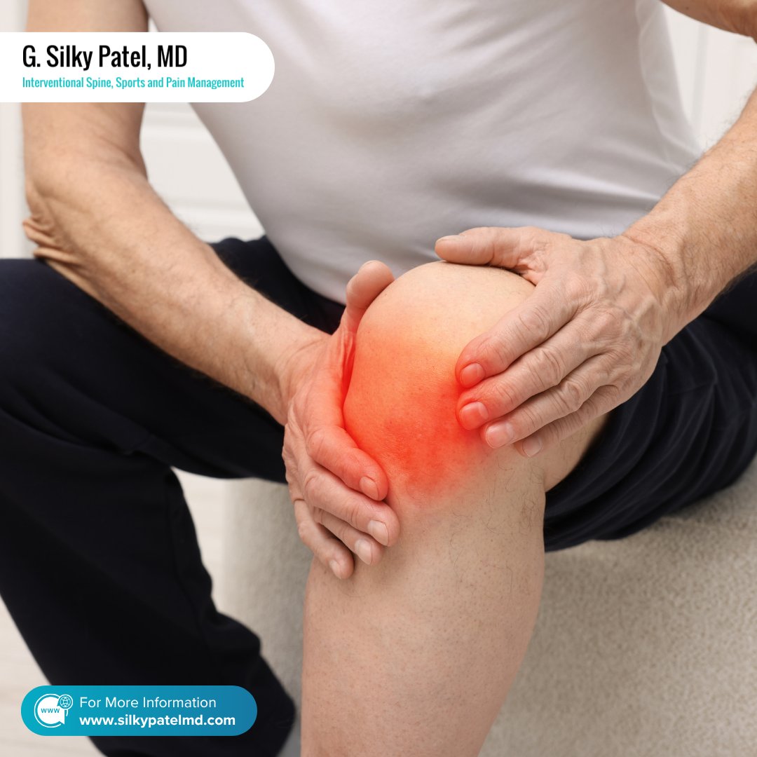 silkypatelmd's tweet photo. Knee pain should not decide your routine.
Knee pain relief depends on the source of pain, your activity level, and what your exam shows.
https://t.co/mAGoxr9eBC
#KneePainRelief #KneePain #PainManagementHouston #JointPainSupport #DrSilkyPatel https://t.co/CbQmawXTXD