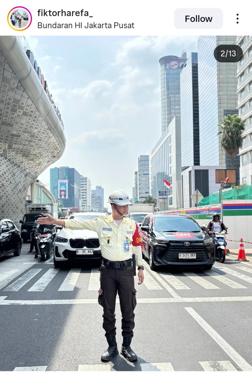 Hidupsebagai62's tweet photo. Good News :
Satpam Bundaran HI yg smpat viral, naik pangkat jadi Danru

The real sedia aku sebelum hujan ya https://t.co/a2eiVrbvoJ