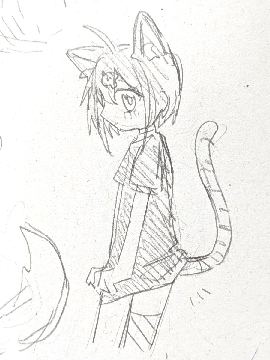 Ne0_KIZUNA_Sub's tweet photo. 落書き
猫耳としっぽの🚩ちゃん https://t.co/JUULVWtDU7