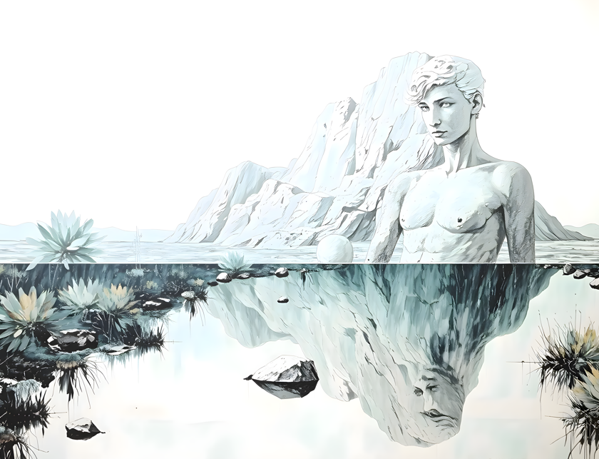 The__Renewables's tweet photo. „Reality shows us bare stone, but Gobmetrie forces the eye to see a life that does not exist. An illusionary awakening in the mirror of the depth.“ - GB
Title: Pareidolie
Artist: Gordon Bergmann
GBArt: Gobmetrie
Artwork @ OpenSea https://t.co/vEnxYBJQ8I
#Virtualism #Gobmetrie https://t.co/ZSja4MuYZ1